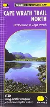 Cape Wrath Trail North XT40. Strathcarron to Cape Wrath, Sheet Map/Harvey Map Services Ltd.