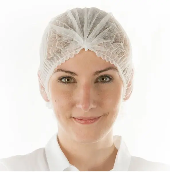 Capelina MOB CAP albastra - cu elastic, 50 cm - 100 buc