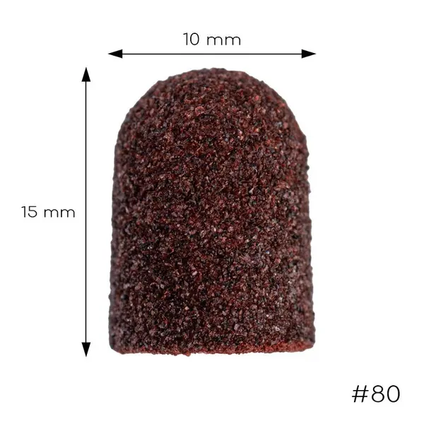 Capison pedichiura 10/15 - duritate 80 - set 10 buc