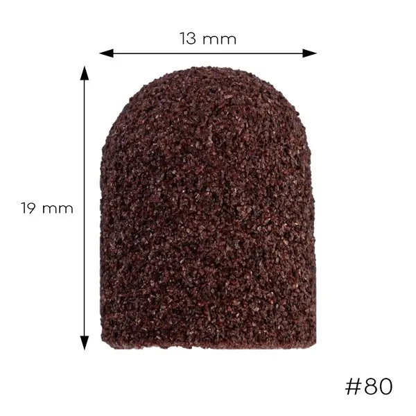Capison pedichiura 13/19 - duritate 80 - set 10 buc