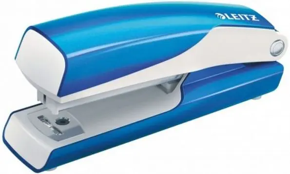 Capsator Leitz Wow - Mini Nexxt, până la 10 foi, №10, albastru metalic