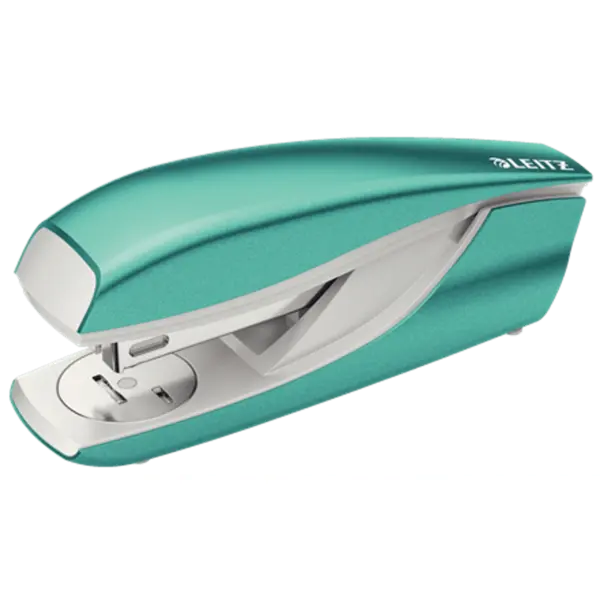 Capsator metalic 24-26/6 mm 30 coli Leitz diverse culori Capsator metalic 24-26/6 mm 30 coli Leitz diverse culori turcoaz metalizat
