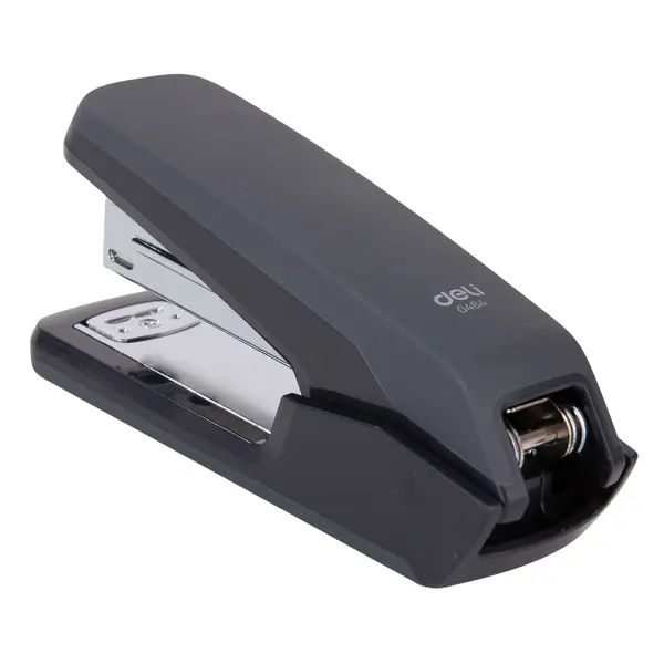 Capsator negru plastic 24-26/6 mm 25 coli Deli Capsator negru plastic24/6 mm 25 coli Deli
