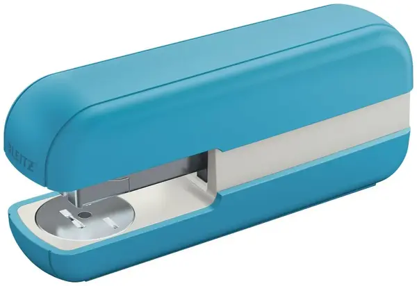 Capsator plastic 24-26/6 mm 30 coli Leitz diverse culori Capsator plastic 24-26/6 mm 30 coli Leitz diverse culori albastru celest