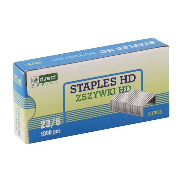 Capse 23/6 1000 buc/cut D.Rect Capse 23/6 1000 buc/cut D.Rect