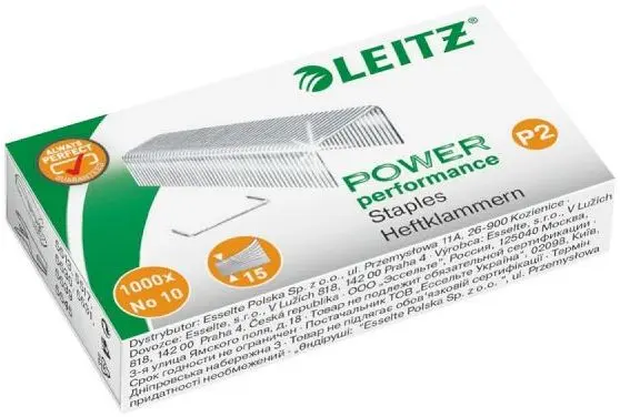 Capse pentru blocnotes Leitz - №10, 1000 bucăți