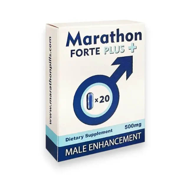 Capsule 69 WELLNESS Marathon Forte Plus, pentru îmbunătățirea performanței sexuale la bărbați, 20 capsule (SUA)