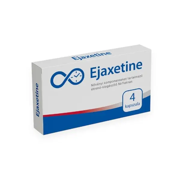 Capsule EJAXETINE, pentru bărbați, susține întârzierea ejaculării și erecțiile puternice, cu extracte din plante, 4 buc