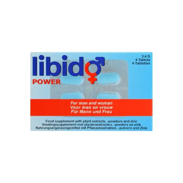 Capsule MORNINGSTAR Libido Power, pentru stimulare libido, energie și performanțe intime îmbunătățite, unisex, 4 bucăți