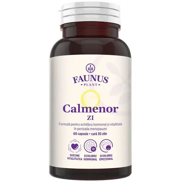Capsule pentru Menopauza Calmenor Zi 60cps