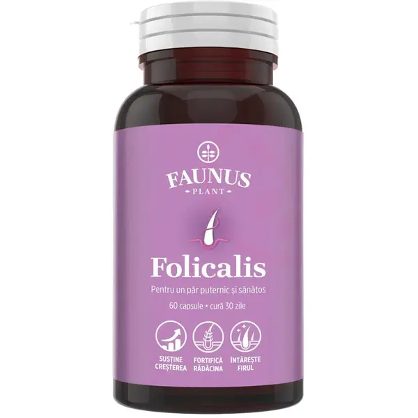 Capsule pentru Par Sanatos Folicalis 60cps