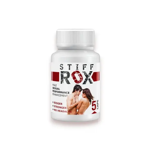 Capsule STIFF ROX pentru susținerea erecțiilor și performanțe intime îmbunătățite – 5 bucăți (PTS)
