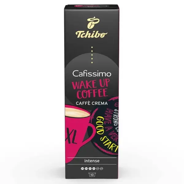 Capsule Tchibo Cafissimo Coffee diverse arome 10 buc/cutie Capsule Tchibo Cafissimo Coffee diverse arome 10 buc/cutie Crema XL wake up