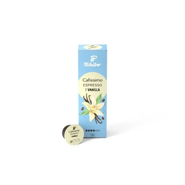 Capsule Tchibo Cafissimo Espresso diverse arome 10 buc/cutie Capsule Tchibo Cafissimo Espresso diverse arome 10 buc/cutie Flavoured Vanilla
