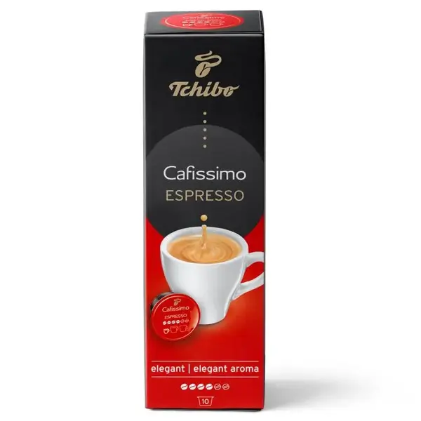 Capsule Tchibo Cafissimo Espresso diverse arome 10 buc/cutie Capsule Tchibo Cafissimo Espresso diverse arome 10 buc/cutie Elegant Aroma