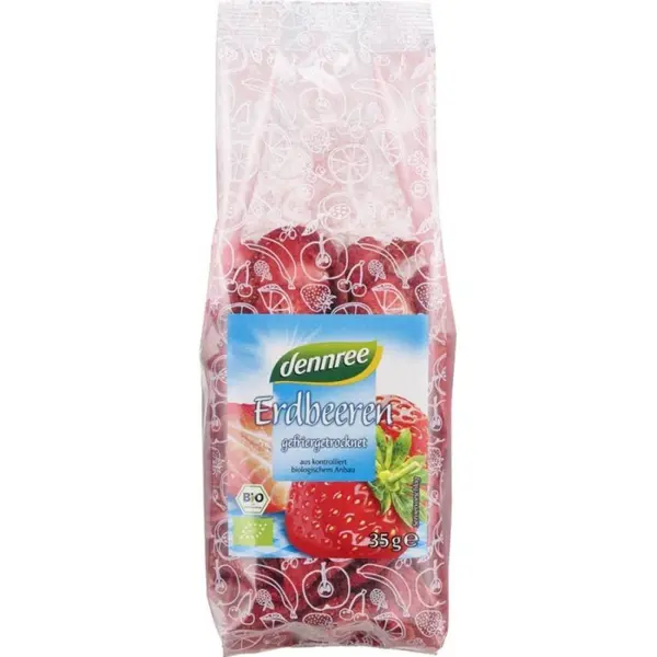 Capsuni felii liofilizate, eco - 35 g