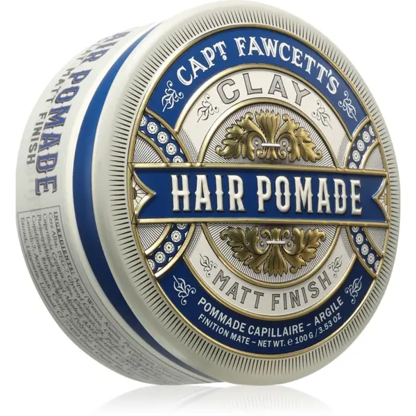 Captain Fawcett Clay Hair Pomade pomadă matifiantă pentru păr pentru barbati 100 g