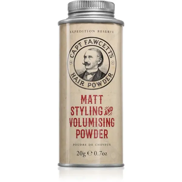 Captain Fawcett Expedition Reserve Matt Styling Volumising Powder pudră pentru păr mat 20 g