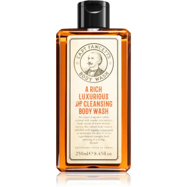 Captain Fawcett Shower Gel Expedition Gel de dus pentru curatare pentru bărbați 250 ml