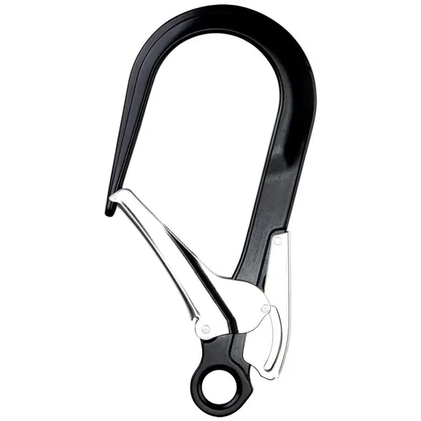 Carabiniera din aluminiu Vertiqual MATTERHORN, culoarea gri - 23 kN, 925g, 352 180 mm Vertiqual, GRI