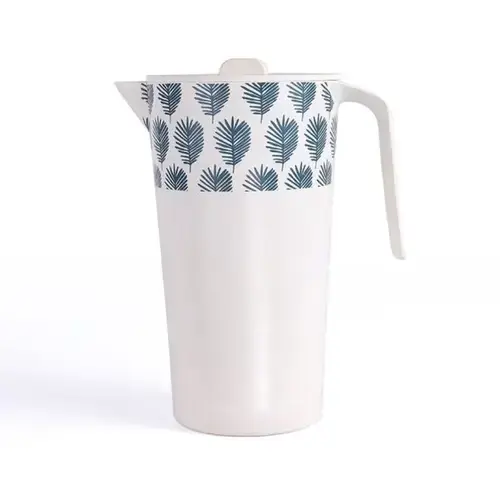 Carafa fibre bambou MES123, 1.7 l (Alb)
