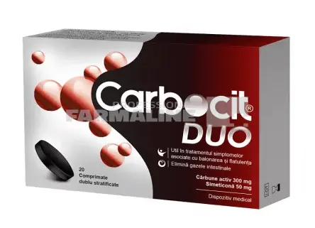 Carbocit Duo 20 comprimate