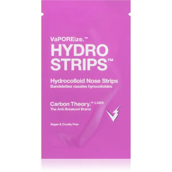 Carbon Theory Vaporeize Hydro Strips patch-uri de curatare a prilor de pe nas 8 buc