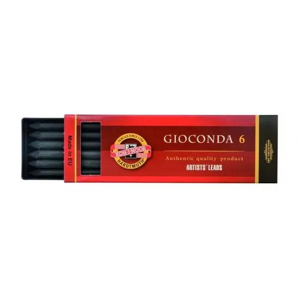 Carbune artificial medium, 6buc/set, Gioconda Koh-I-Noor