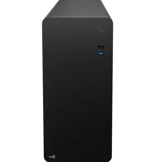 Carcasa AeroCool CS-110 V1, Fara sursa, Mini Tower (Negru)