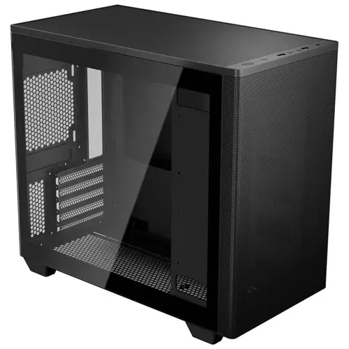 Carcasa AeroCool Stormfront V1, Mini Tower, Fara sursa (Negru)