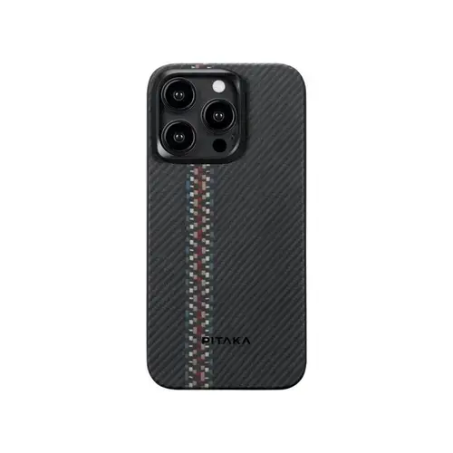 Carcasa aramida kevlar, Pitaka, ultra slim, pentru Apple iPhone 15 Pro