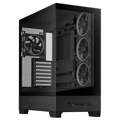 Carcasa ASUS A31 PLUS TG ARGB, Tempered Glass, Middle Tower (Negru)