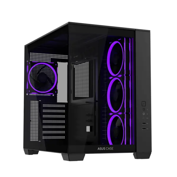 Carcasa Asus A32 PLUS TG ARGB BLACK Carcasa Asus A32 PLUS TG ARGB BLACK