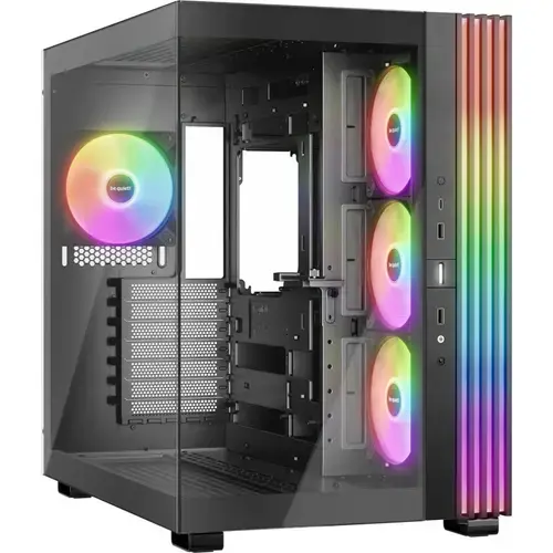 Carcasa be quiet! Light Base 600 LX Black, Middle Tower, tempered glass (Negru)