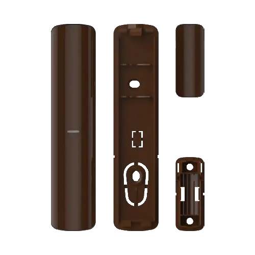 Carcasă contact magnetic pentru detector AX PRO, maro, PC+ABS, HIKVISION DS-PDB-MC-MARO