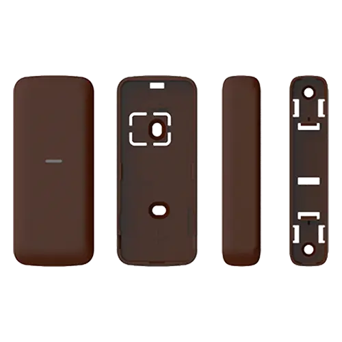 Carcasă contact magnetic slim pentru AX PRO, culoare maro, PC+ABS, HIKVISION DS-PDB-MCS-MARO