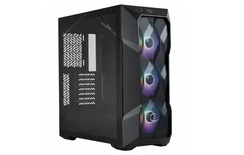 Carcasa Cooler Master Masterbox TD500 V2 Mesh, Middle Tower, Fara sursa (Negru)