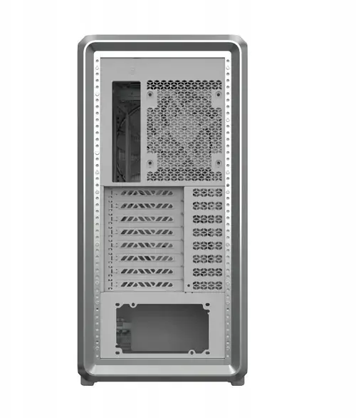 Carcasa Cooler Master MasterFrame 600 Mesh, Midi Tower, Sticla securizata, 3 Ventilatoare ARGB incluse (Argintiu)