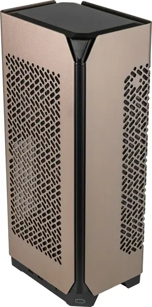 Carcasa CoolerMaster NCORE 100 MAX Bronze Edition, Mini-ITX, Sursa 850W (Negru/Portocaliu)