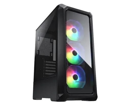 Carcasa Cougar Archon 2 RGB, MidTower, Panou lateral transparent (Negru)