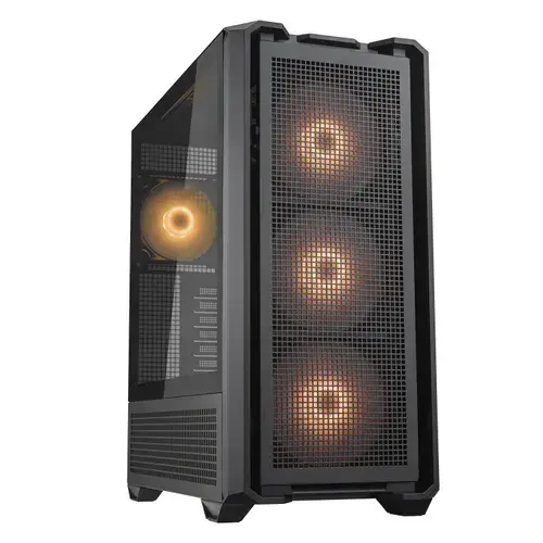 Carcasa Cougar MX600 Black, Full Tower, fara sursa, ATX, 3x 140mm, 1x 120mm (Negru)