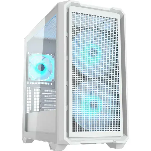 Carcasa Cougar MX600 Mini RGB, Mini Tower (Alb)