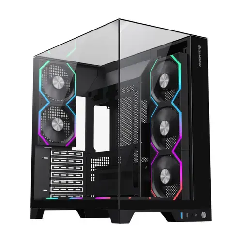 Carcasa Gamemax Infinity Pro, Middle Tower, Fara sursa (Negru)