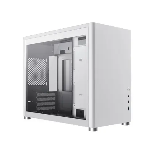 Carcasa Gamemax Spark, Mini Tower, tempered glass, Alb