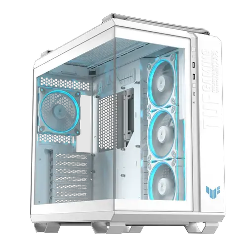 Carcasa Gaming Asus GT502 Horizon TG aRGB, Middle Tower, Fara sursa (Alb)