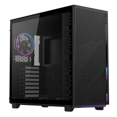 Carcasa GIGABYTE AORUS C400 Glass, Mid Tower, Sticla securizata, 4 Ventilatoare ARGB (Negru)