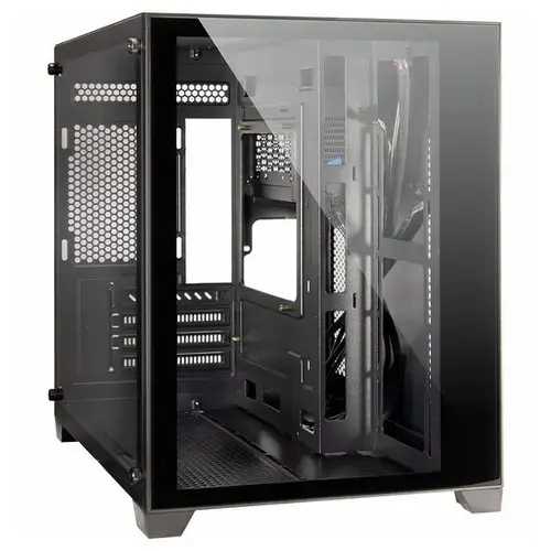 Carcasa Inter-Tech C-501 Aspect, Tempered Glass, Mini Tower