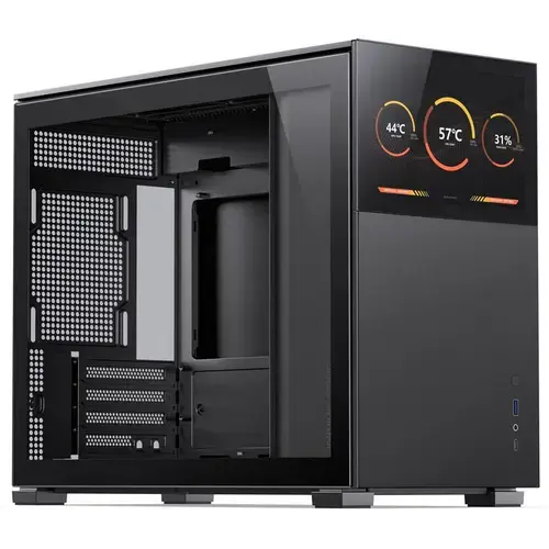 Carcasa Jonsbo D31 Screen, Mini Tower (Negru)