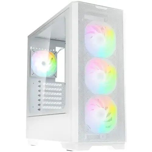 Carcasa Kolink Unity Solar Mesh ARGB, Mid-Tower, Alb