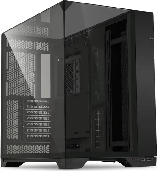 Carcasa Lian Li O11 Vision Compact O11VPX, Middle Tower, Tempered Glass (Negru)